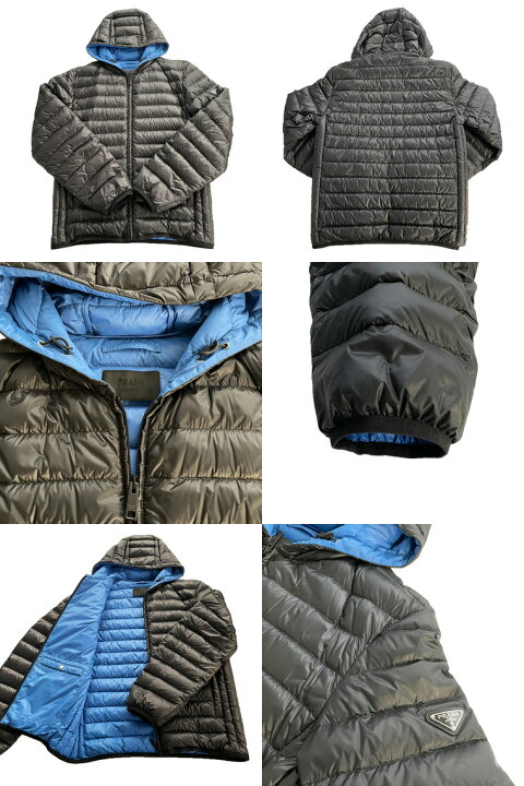 楽天市場 プラダ ダウンジャケット レディース メンズ アウトレット フード付き Sgh032 Prada ハロウィン特別クーポン配布中 楽天ブラックフライデー Fascino