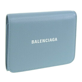 バレンシアガ 三つ折り財布 レディース アウトレット ブルー 6557431IZI34791 BALENCIAGA