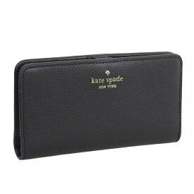 ケイトスペード 財布 レディース 長財布 アウトレット ブラック LARGE SLIM BIFOLD WALLET WLR00545-001 KATE SPADE 土日祝も毎日発送します