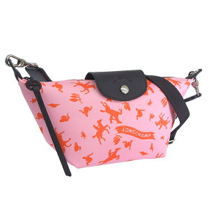 �����V���� �o�b�O ���f�B�[�X �V�����_�[�o�b�O �s���N 10212-HDE-018 LONGCHAMP �y���j�������������܂�