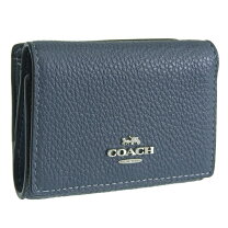 楽天市場】coach 三つ折り財布 ブルーの通販