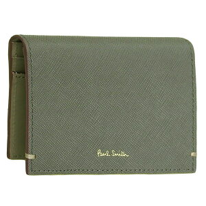 �|�[���X�~�X ���� �����Y �J�[�h�P�[�X �A�E�g���b�g ���U�[ �O���[ PSMC0214 PAUL SMITH �y���j�������������܂�