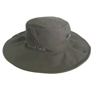 �����x�� ���� �����Y ���f�B�[�X �n�b�g L �i�C���� �J�[�L Wide Brim Hat RL1108743OVGN mont-bell
