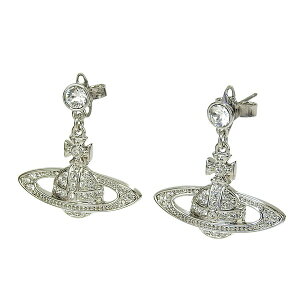 BBAEGXgEbh ANZT[ fB[X sAX Vo[ MINI BAS RELIEF DROP EARRINGS 6202002502P116 VIVIENNE WESTWOOD