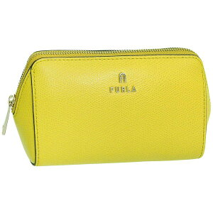 �t���� ���� ���f�B�[�X �|�[�` �A�E�g���b�g ���U�[ �C�G���[ CAMELIA M COSMETIC CASE VITTELO ARES WE00449ARE000HY000 FURLA