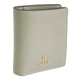 �t���� ���z ���f�B�[�X ��܂���z �A�E�g���b�g ���U�[ �O���[ CAMELIA S COMPACT WALLET BIFOLD WP00308ARE000MY700 FURLA