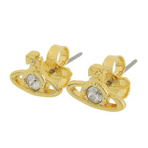���B���B�A���E�G�X�g�E�b�h �A�N�Z�T���[ ���f�B�[�X �s�A�X �S�[���h�J���[ NANO SOLITAIRE EARRINGS 6201003702R944 VIVIENNE WESTWOOD