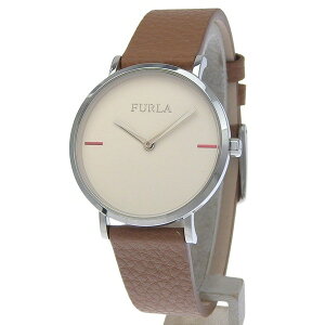 �t���� ���� ���f�B�[�X �r���v SS×���U�[ �u���E�� GIADA 33mm 2H PINK DIAL BROWN R4251108525 FURLA