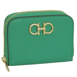 �t�F���K�� ���� ���f�B�[�X �R�C���P�[�X ���U�[ �O���[�� PORTA CATRE DI CREDITO 220406758665SMR FERRAGAMO