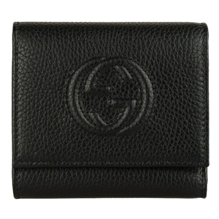 楽天市場】グッチ 財布 GUCCI ショップ袋付き 三つ折り財布 