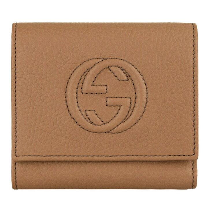 楽天市場】グッチ 財布 GUCCI ショップ袋付き 三つ折り財布 