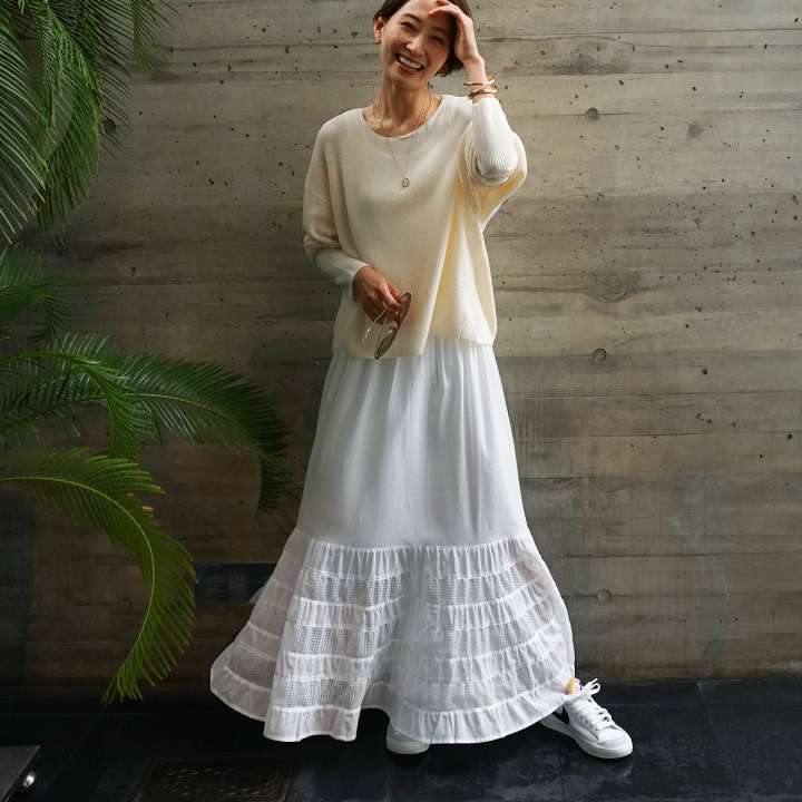 ELFSACK スカート レース ティアードスカート ショート丈 楽天市場】レースティアードスカート : FASHFREN