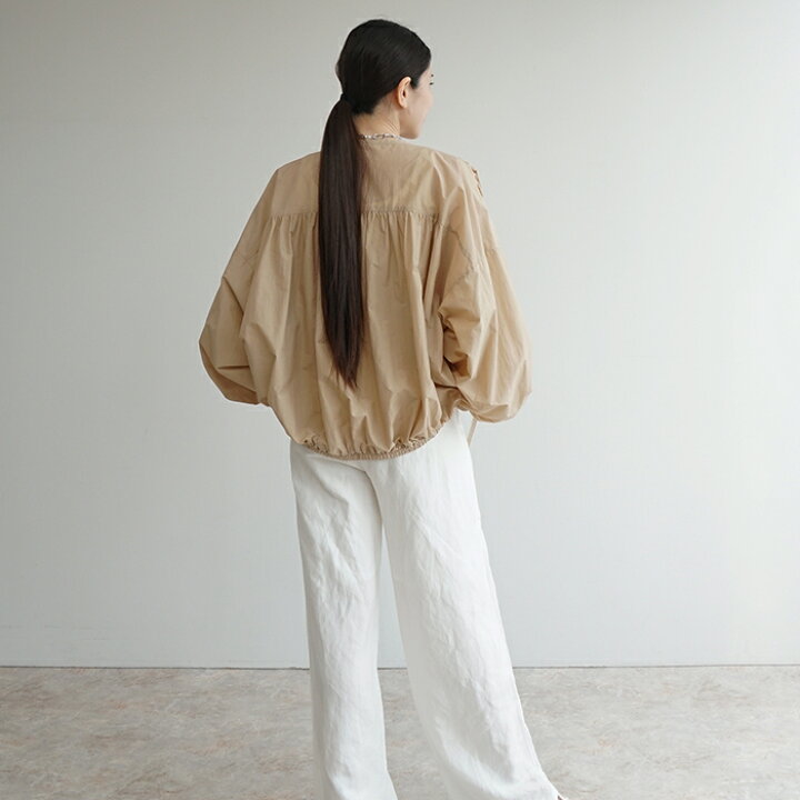 楽天市場】ギャザーはおりブラウス : FASHFREN