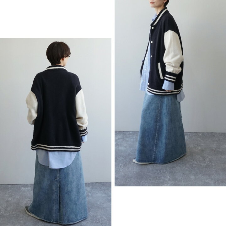 楽天市場】ニットスタジャン : FASHFREN 