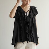 ＊ラッフルフレンチブラウス 7/19再販