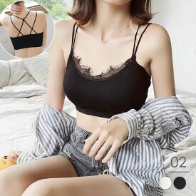 楽天市場 見せブラ キャミソール トップス レディースファッションの通販