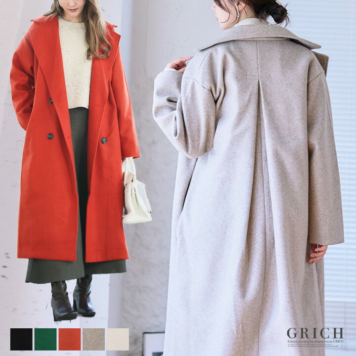 楽天市場】[SALE2]コート レディース 冬 ロング [バックタックで 