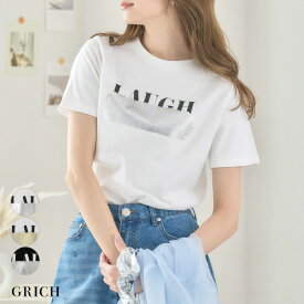 [SALE 3480円クーポン利用で] ロゴTシャツ tシャツ レディース 半袖 箔プリントtシャツ 綿100% クルーネック ゴールド シルバー プリントT 英字 箔BOX 箔ロゴ 綿 コットン プルオーバー カットソー ゆったり コンパクト かわいい おしゃれ [231217]メ