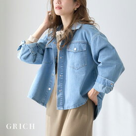 デニムシャツジャケット[251213]【GROWING RICH】