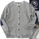 【SALEセール】Sheltie Club シェルティークラブ 秋冬 裏フリース スウェット ブルゾン / 裏起毛 スエット カーディガン エルボーパッチ コットン ロゴ シェットランドシープドッグ 長袖 メンズ トップス カジュアル ブランド クリスマス ギフト プレゼント SWEAT