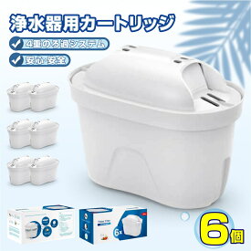 6個セット 浄水器用カートリッジ 互換品 【ブリタ マクストラ BRITA MAXTRA 対応 】 浄水ポット用 タンク型浄水器用 互換用フィルターカートリッジ 互換用フィルター 浄水ポット用カートリッジ ブリタ社外互換品 マクストラ 高除去 新旧型ポート対応