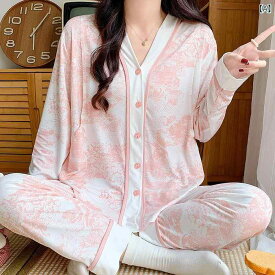 妊婦用 夏用 薄手 モダール 伸縮性 授乳パジャマ 産後寝間着 退院服 セット 軽量 吸湿速乾 部屋着 通勤後 リラックスウェア