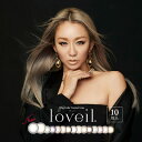 【送料無料】ラヴェール loveil(1箱10枚入り / ワンデー / 度なし / 度あり / カラコン / カラーコンタクト / 倖田來未 / コンタクト / フチなし / ブラウン / グレー / ベージュ / コスプレ / ハロウィン / 仮装)