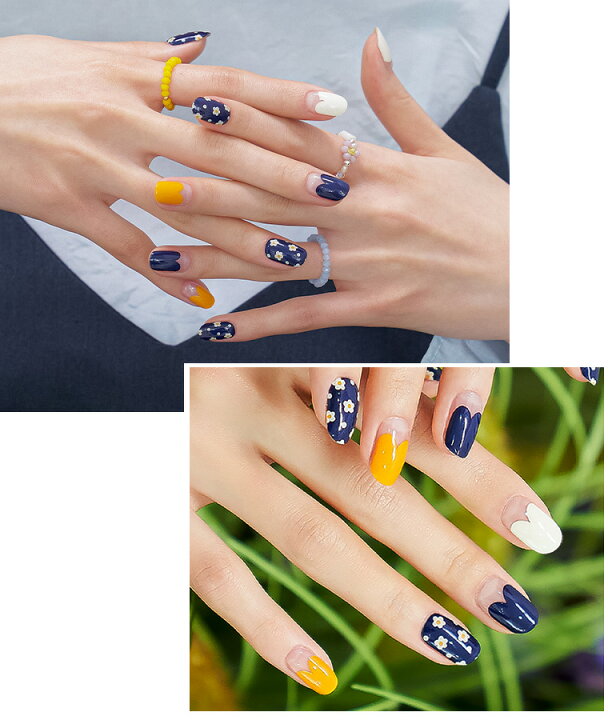 楽天市場 お洒落なネイルアートが簡単に完成 Edgeu エッジユー ネイルシール ジェル 貼るだけ 簡単 3d ジェルネイル キット 硬化 カラージェル 柄ネイルシール 韓国コスメ セルフネイル ハンドネイル ネイルデザイン ネイルパーツ ネイルチップ 韓国 おしゃれ マルチ