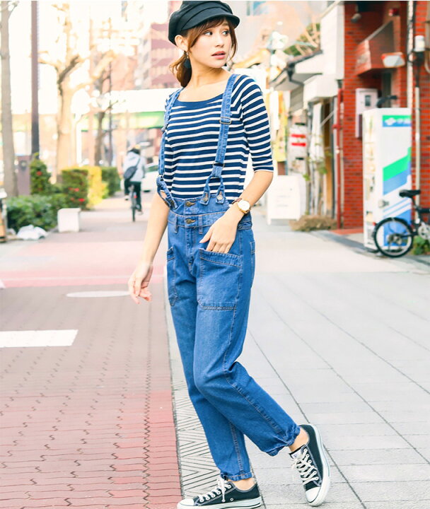 楽天市場 デニムサロペット サスペンダー付 デニムパンツ 大きいサイズ オーバーオール オールインワン 秋服 秋物 ゆったりジーンズ ストレート デニム 10オンス レディース ボトムス 体系カバー M L Ll 3l 4l Fashionletter ファッションレター