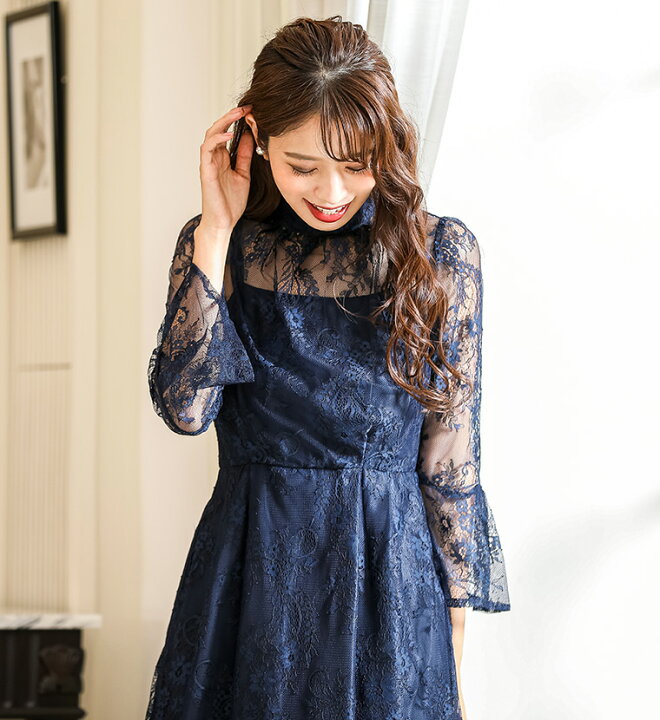 楽天市場】【全品15%オフクーポン！】結婚式 ワンピース パーティー 