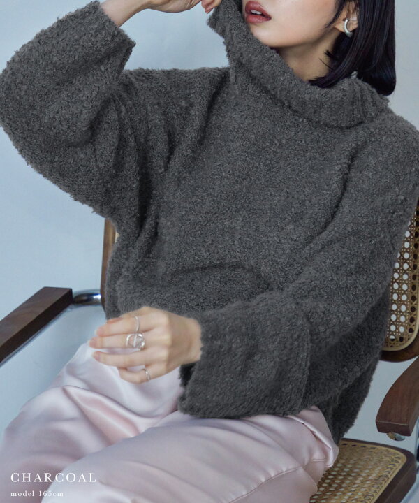 楽天市場】【全品12%オフクーポン!】リングループ編み ショート丈 