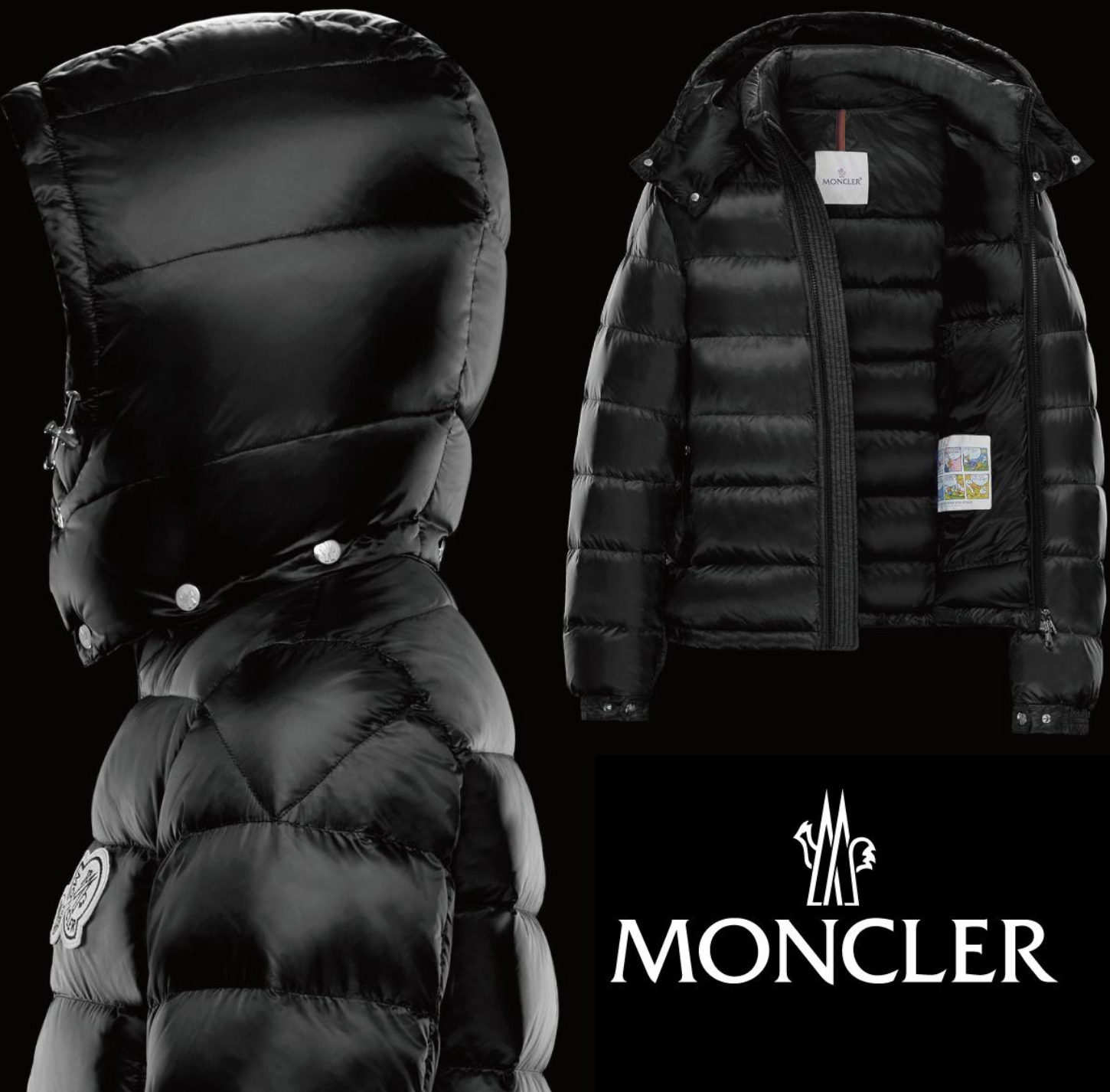 MONCLER BRAMANT Black Noir Mens Down Jacket モンクレール ブラマント ブラック メンズ ダウンジャケット  | fashionplate
