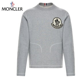 MONCLER モンクレール 2018-2019年秋冬新作 メンズ SWEAT SHIRT スウェットシャツ グレー コットン