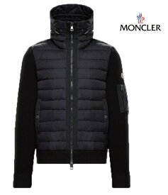 MONCLER モンクレール スウェット パーカー カーディガン メンズ ブラック