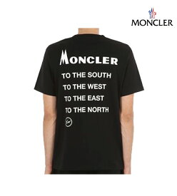 MONCLER モンクレール 7 MONCLER Genius コレクション コットンジャージー　Tシャツ メンズ ブラック 2018-2019年秋冬