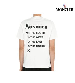 MONCLER モンクレール 7 MONCLER Genius コレクション コットンジャージー　Tシャツ メンズ ホワイト 2018-2019年秋冬