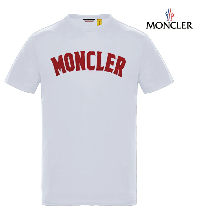 楽天市場】MONCLER モンクレール 2 MONCLER 1952 T-SHIRT Tシャツ ホワイト メンズ 2019年春夏 :  fashionplate
