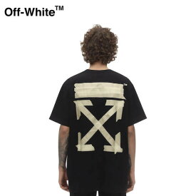 Off-White Over Jersey T-shirt Black/Beige Mens 2020SS オフホワイト オーバージャージー Tシャツ ブラック/ベージュ メンズ 2020年春夏