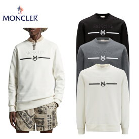 【3colors】MONCLER Logo Sweatshirt Mens Top 2022AW モンクレール ロゴ スウェットシャツ メンズ 3カラー トップス 2022年秋冬
