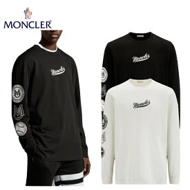 【2colors】Moncler Logo Long Sleeve T-shirt Mens 2022AW モンクレール ロゴ ロングスリーブ Tシャツ メンズ 2カラー 2022年秋冬