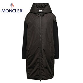 MONCLER Virgin wool-trimmed belted jacket Black 2023SS ヴァージン ウールトリム ベルト付 ジャケット ブラック 2023年春夏