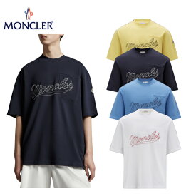 【3colors】MONCLER T-shirt Mens Top 2023SS モンクレール ティーシャツ メンズ 3カラー トップス 2023年春夏