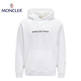 MONCLER Floral motif hoodie Optical White Top 2023SS モンクレール フローラル モチーフ フーディー オプティカルホワイト トップ 2023年春夏