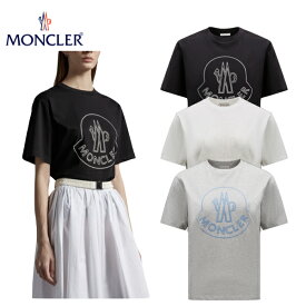 【3colors】MONCLER Embroidered Logo t-shirt Black,Egg Shell,Grey 2023SS 刺繍ロゴ Tシャツ ブラック,エッグシェル,グレー 2023年春夏