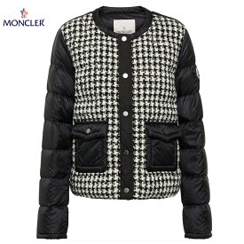 MONCLER Becasse tweed down jacket Black & White 2023AW モンクレール べカス ツイード ダウンジャケット ブラック＆ホワイト2023年秋冬