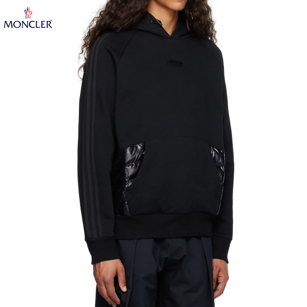 楽天市場】MONCLER GENIUS Moncler x adidas Originals Black Hoodie