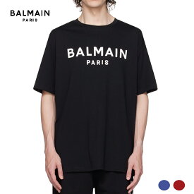 【3 colors】BALMAIN Logo Printed T-Shirt Black,Navy,Red 2023AW ロゴプリント Tシャツ ブラック ネイビー レッド2023年秋冬