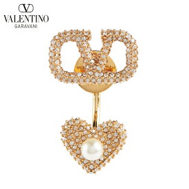 VALENTINO VLogo embellished single earring ヴァレンティノ Vロゴ装飾 シングル ピアス