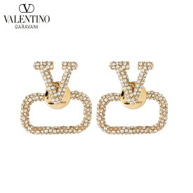 VALENTINO VLogo Signature embellished earrings ヴァレンティノ Vロゴ シグネチャー装飾 ピアス