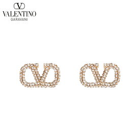 VALENTINO VLOGO embellished earrings ヴァレンティノ Vロゴ 装飾 ピアス